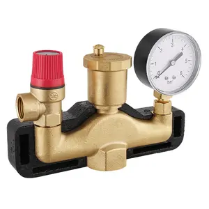 Safety Valve Or Safety Relief Valves Plumbing Fittings Pressure Valve Water Heater Spare Parts For Plumbing