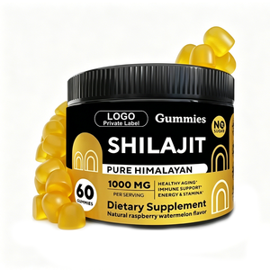 Gomitas de Shilajit del Himalaya OEM para Hombres y Mujeres, Suplementos en Gomitas Sin Azúcar con Ácido Fúlvico, Apoyo para el Envejecimiento Saludable, Inmunidad y Energía - Product Image 1