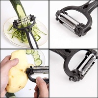 Roestvrij Staal Multifunctionele Blade 3 In 1 Keuken Groente Slicer Peeler Voor Thuisgebruik