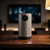 Projecteur d'écran à courte focale V6U Smart Home Cinéma Vidéo Laser LED Extérieur Mini Portable Ultra Android 14 Wi-Fi