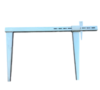 Pince de coffrage carrée moderne pour poteaux, réglable, en acier Q500 haute résistance, surface galvanisée, réutilisable, garantie 3 ans