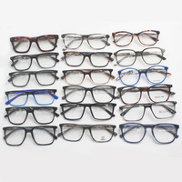 Assortiment de montures de lunettes optiques en acétate, prêtes à l'emploi, mixtes et économiques