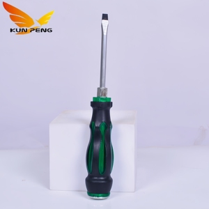 Cacciavite Magnetico a Lama Piatta in Acciaio CRV con Impugnatura a Polpo Verde Cromato per Riparazioni Auto, Vendita Calda - Product Image 3