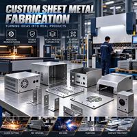 Fabrication sur mesure de tôles en acier inoxydable, découpe CNC, pliage, soudage, boîtier électrique, OEM, ODM