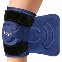 Compresse de glace personnalisée pour soulager les douleurs au genou – Enveloppe réutilisable en gel flexible pour les blessures et le soulagement de la douleur au dos, à la cheville et au genou
