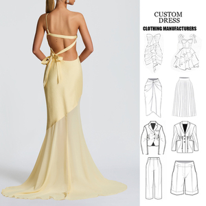 sachin and babi light blue dress Xscape Evenings Floral One-Shoulder Chiffon Gown main image 1