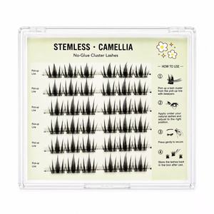 <span class=keywords><strong>Pestañas</strong></span> Postizas de Camelia sin Pegamento, Autoadhesivas, DIY, 3D, Multicapa, Extensiones de <span class=keywords><strong>Pestañas</strong></span> Personalizadas, Venta al Por Mayor - Product Image 3