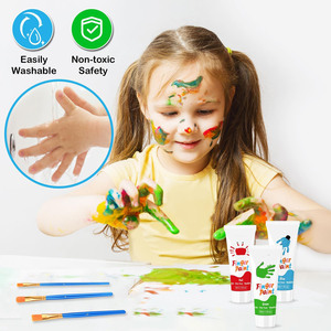 <span class=keywords><strong>Pintura</strong></span> lavable <span class=keywords><strong>para</strong></span> niños, juego de arte <span class=keywords><strong>para</strong></span> niños, juego de <span class=keywords><strong>pintura</strong></span> con <span class=keywords><strong>dedos</strong></span> <span class=keywords><strong>para</strong></span> niños con pinceles y esponjas - Product Image 4