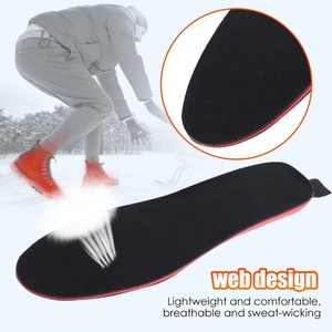 Semelles chauffantes électriques rechargeables Li-Ion en gros avec télécommande, chauffe-pieds à 4 réglages de température, tailles 4.5-14 RV - Product Image 2