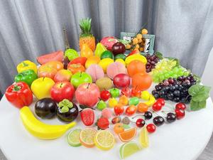 Fruits et légumes artificiels réalistes en plastique <span class=keywords><strong>Pitaya</strong></span> Pear pour la décoration de table et d'armoire - Product Image 4