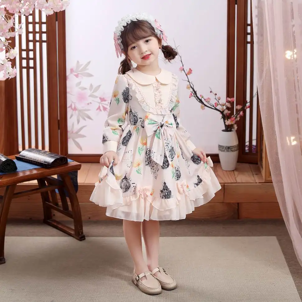 Encuentre el mejor fabricante de moda japonesa para niñas vestidos y moda  japonesa para niñas vestidos para el mercado de hablantes de spanish en  