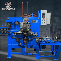 Machine de tissage de chaînes entièrement automatique de grade 30 pour la production en série de chaînes métalliques