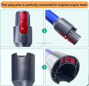 1 pièce de tube télescopique d'extension de remplacement compatible avec les aspirateurs <span class=keywords><strong>sans</strong></span> <span class=keywords><strong>fil</strong></span> <span class=keywords><strong>Dyson</strong></span> <span class=keywords><strong>V7</strong></span> V8 V10 V11 V15 - Product Image 2