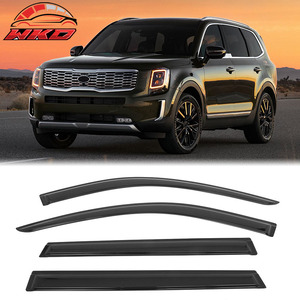 Pour Kia Telluride 20-25 – Pare-soleil et déflecteurs de vent adhésifs pour vitres, protection contre la pluie et le soleil - Product Image 1