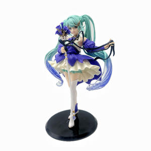 Hatsune <strong>Miku</strong> Figures Wholesale Anime Peripherals Rem Elaina Beautiful Girl Model Chassis Ornaments - Product Image 5