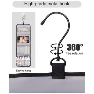 Trousse de Toilette de Voyage Imperméable en Tissu Oxford pour Hommes et Femmes – Rangement pour Articles de Rasage et Maquillage - Product Image 3