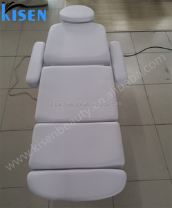 Lit de beauté électrique Kisen à 4 moteurs pour soins du visage et des cils, inclinable et rotatif, avec dossier inclinable vers l'arrière, pour spa et soins corporels - Product Image 6