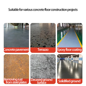 Máquina pulidora de pisos de concreto sin polvo con epoxi, máquina rectificadora de pisos, rectificadora de concreto - Product Image 5