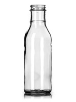 Bouchon à vis de bouteille de sauce en verre de qualité alimentaire de 12oz 250ml 350ml 500ml bouteilles de jus estampage à chaud en gros bouteilles de sauce soja chili