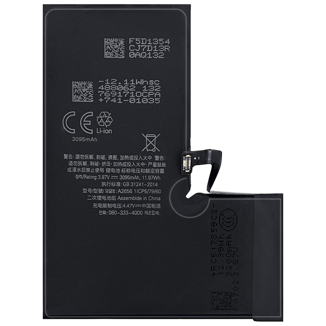 Surge Performance 13Pro Battery Replacement 3095mAh Lithium Batteries A2656 Bateria Para for iPhone 13 Pro 13Pro Cellphone