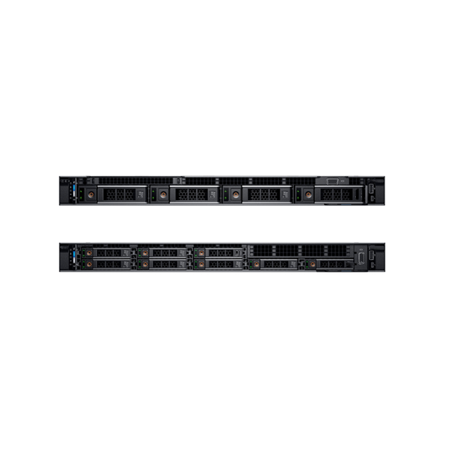 Original New R450 1U Dual-Socket Rack Server 16 DDR4 ECC Slots Max 1TB RAM Redundant Hot-Swap PSU Storage Host