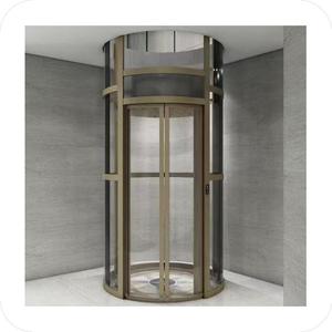 Nhà máy-Giá Chất lượng cao Thiết kế hiện đại khu dân cư thang máy 2-4 tầng không hộp số AC trong nhà/ngoài trời nhà khách sạn sử dụng - Product Image 5