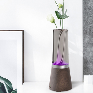 Özel logo ultrasonik atomizer hava sis dekoratif masaüstü nemlendiriciler 24volt <span class=keywords><strong>2</strong></span> in 1 fan nemlendirici - Product Image 1