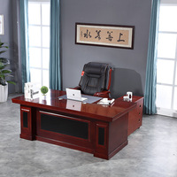 Bureau de patron de style chinois grand bureau de direction bureau de conception moderne pour le superviseur de gestionnaire