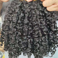 Rambut Asli Manusia 100% Bundel Rambut Asli Manusia untuk Kepang Tersedia Berbagai Warna Harga Tersedia Sesuai Permintaan Grosir