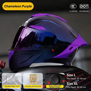 <span class=keywords><strong>Casco</strong></span> Integral <span class=keywords><strong>Abatible</strong></span> Unisex para Motocicleta <span class=keywords><strong>con</strong></span> Certificación 3C/DOT, <span class=keywords><strong>Visera</strong></span> Doble, Color Camaleón para Todas las Estaciones, Seguridad Invernal - Product Image 6