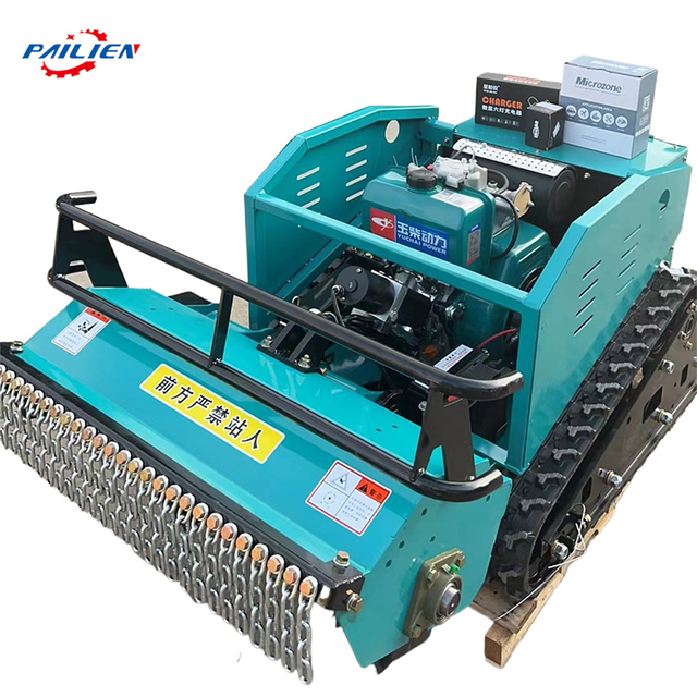 Remote Contrlled Lawn Mower Garden Mower Robot Crawler Lawn Mower
