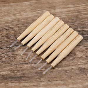 Bathroom Accessory Disposable Bamboo Tooth <b>Gap</b> Cleaning Brush for Hotel or Travel Bathroom Sets - Product Image 1
