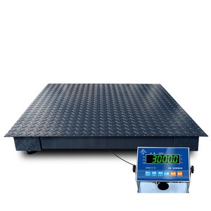 Capacity 3000kg 0.5Kg <strong>Digital</strong> Platform Lift Floor <strong>Scale</strong> Weighbridge With Stainless Steel - Product Image 2