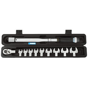 Fervi Torque Wrench Set 250 Lb-Ft Metric Chrome Vanadium Steel <b>Ratcheting</b> Industrial Grade With Anti Slip Handle - Product Image 1