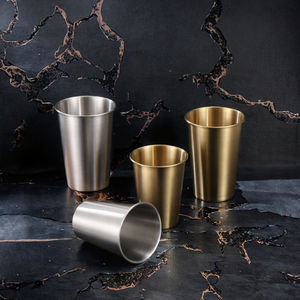 カスタム304ステンレス鋼再利用可能コーヒータンブラービールマグカップ冷たい飲み物用プレミアムカップ - Product Image 2