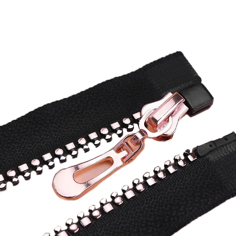 Zipper High Quality Plastic Zippers Custom Zipper For Clothing Coat Bag Sewing Multi-Color Close-End Met