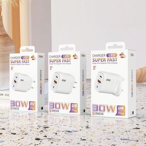Fast <b>Charging</b> 30W PD Set 9V/3.4A USB-<b>C</b> <b>Type</b>-<b>C</b> <b>Cable</b> Wall Charger Adapter for IP 15 14 13 12 11 11Pro Max XS XR SE - Product Image 5