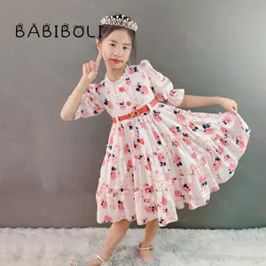 Детское платье с длинным рукавом