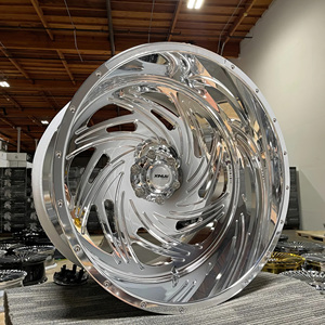 ล้อรถบรรทุกฟอร์จขอบลึกพิเศษแบบโครเมียมขัดเงา XINLAI สำหรับ Ford F-150, Chevrolet Silverado และ RAM 1500 - Product Image 1
