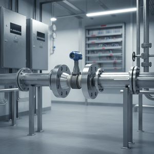 100% New Original Rosemounts 8800D Ultrasonic <b>Flow</b> <b>Meter</b> 0.70% Accuracy Flange Connectivity Stainless Steel Construction - Product Image 5