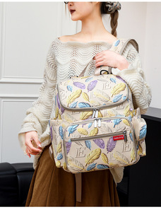 Mochila de gran capacidad para mamá, ligera, para colgar en el cochecito, multifunción, con compartimento para biberones, cambiador aislado, bolso para bebé - Product Image 6