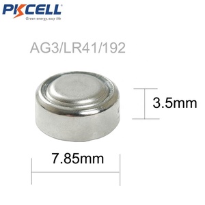 PKCELL ยี่ห้อที่มีคุณภาพสูงนาฬิกาแบตเตอรี่ Ag3 Lr41 192 1.5โวลต์อัลคาไลน์ปุ่มเซลล์แบตเตอรี่ <span class=keywords><strong>Ag1</strong></span> Ag3 <span class=keywords><strong>Ag4</strong></span> - Product Image 4