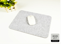 Tapis de souris écologique à design personnalisé, tissu en feutre de polyester vierge, décoration de table et accessoire