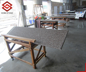 Sẵn Sàng Thực Hiện Giá Rẻ Của Trung Quốc Hồng G664 Granite <span class=keywords><strong>Countertop</strong></span> Cho Dự Án Nhà Bếp - Product Image 4