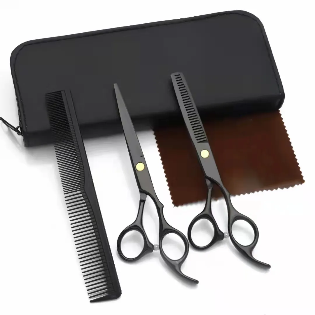 Classic professional salon barber hair scissors set Thinning Shears comb other hair styling tools hair cutting scissors