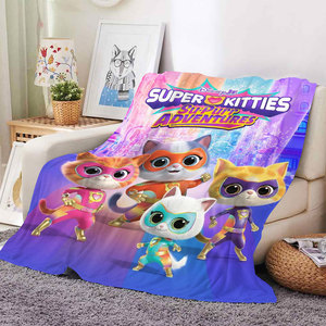 Nueva Manta de Franela de Felpa con Diseño de Gatito, Suave y Adorable, para Bebés y Niños, para Usar en Casa, Regalos para Niños y Niñas - Product Image 1