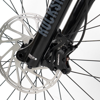 Vélo de montagne à suspension intégrale 29 (27,5) pouces EM6 (3e génération) avec cadre en aluminium, moteur central 500W, vélo électrique E-MTB, batterie lithium 48V