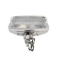 Rakitan lampu depan sepeda motor persegi panjang, untuk Harley Touring Cafe pembalap Chopper Bobber