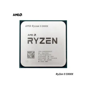 最新のCPU amd ryze 7 5700x5900x5700g 5800x 5950xコンピューター使用CPUトレイまたは箱入り