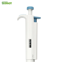 Pipette manuelle semi-stérilisée multi-canaux Sunhot TopPette en plastique, 8/12 canaux, en promotion